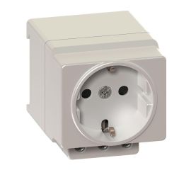 Розетка модульная для распределительных щитов